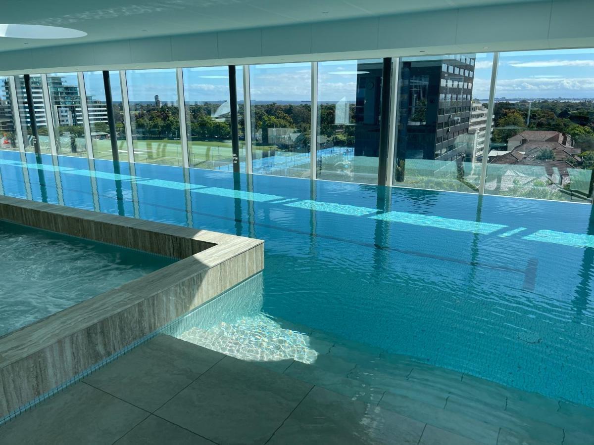 The Fawkner Apartment Bay-View Pool/Gym Free Parking Мельбурн Экстерьер фото